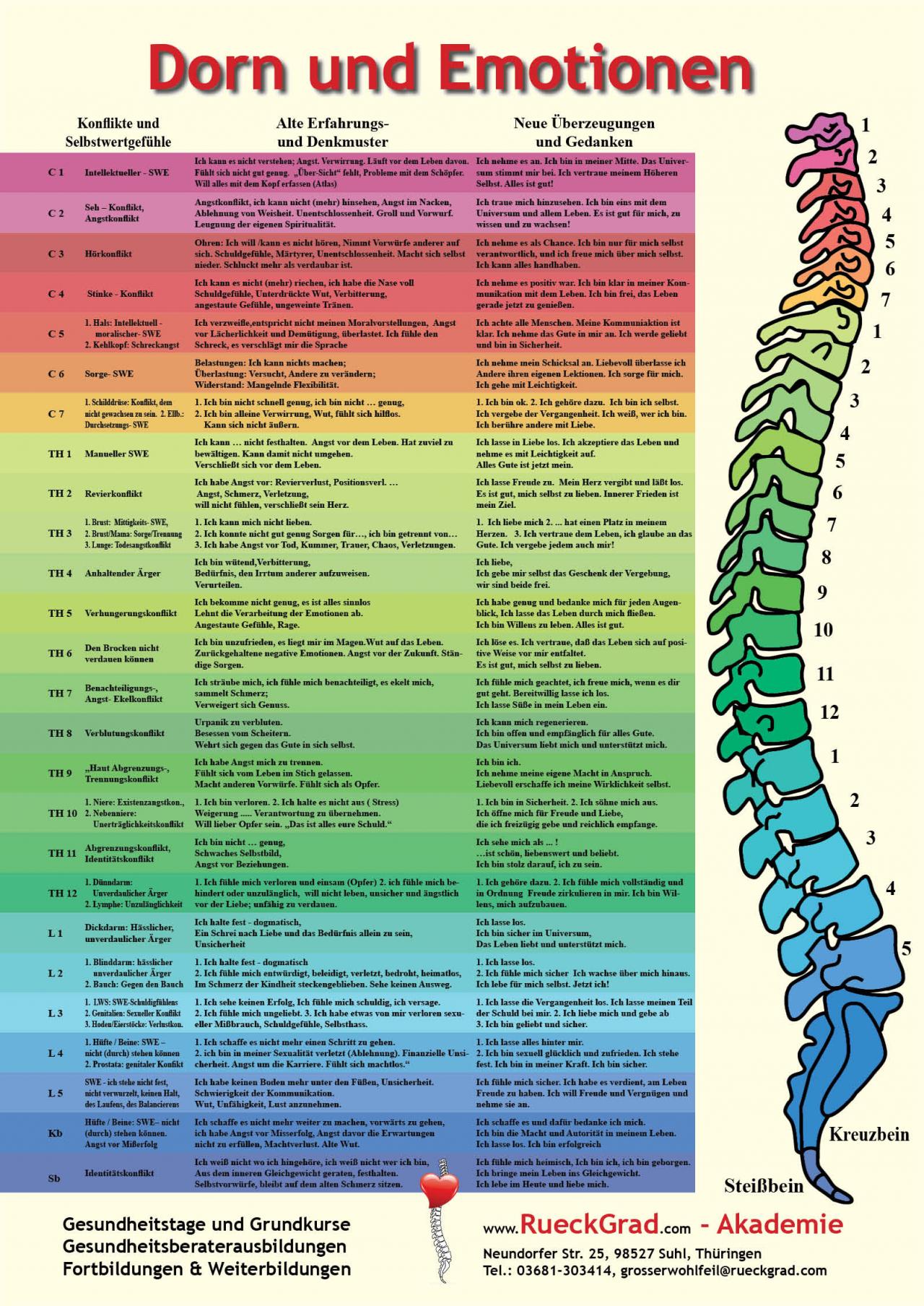 Poster: Dorn und Emotionen