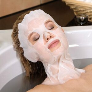 Vliesmaske im MeineBase Vollbad - P.Jentschura