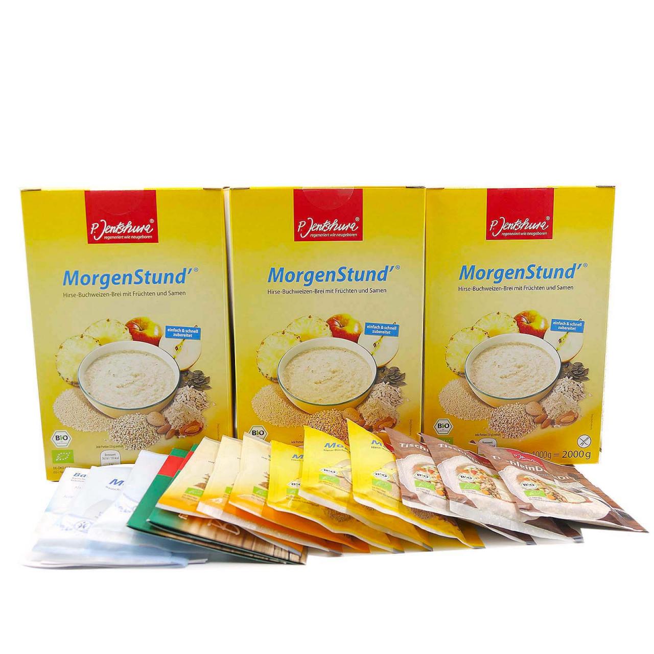 Jentschura- MorgenStund 2000g BundlePreis + GRATIS Zugaben Jentschura Morgenstund 3x2000g + 15 Proben