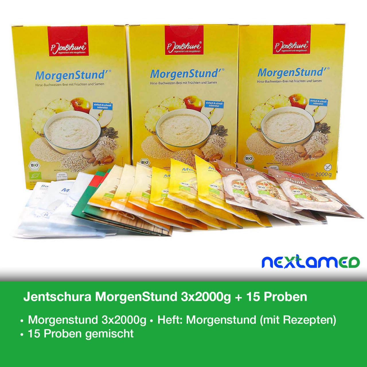 Jentschura- MorgenStund 2000g BundlePreis + GRATIS Zugaben Jentschura- MorgenStund 2000g BundlePreis + GRATIS Zugaben