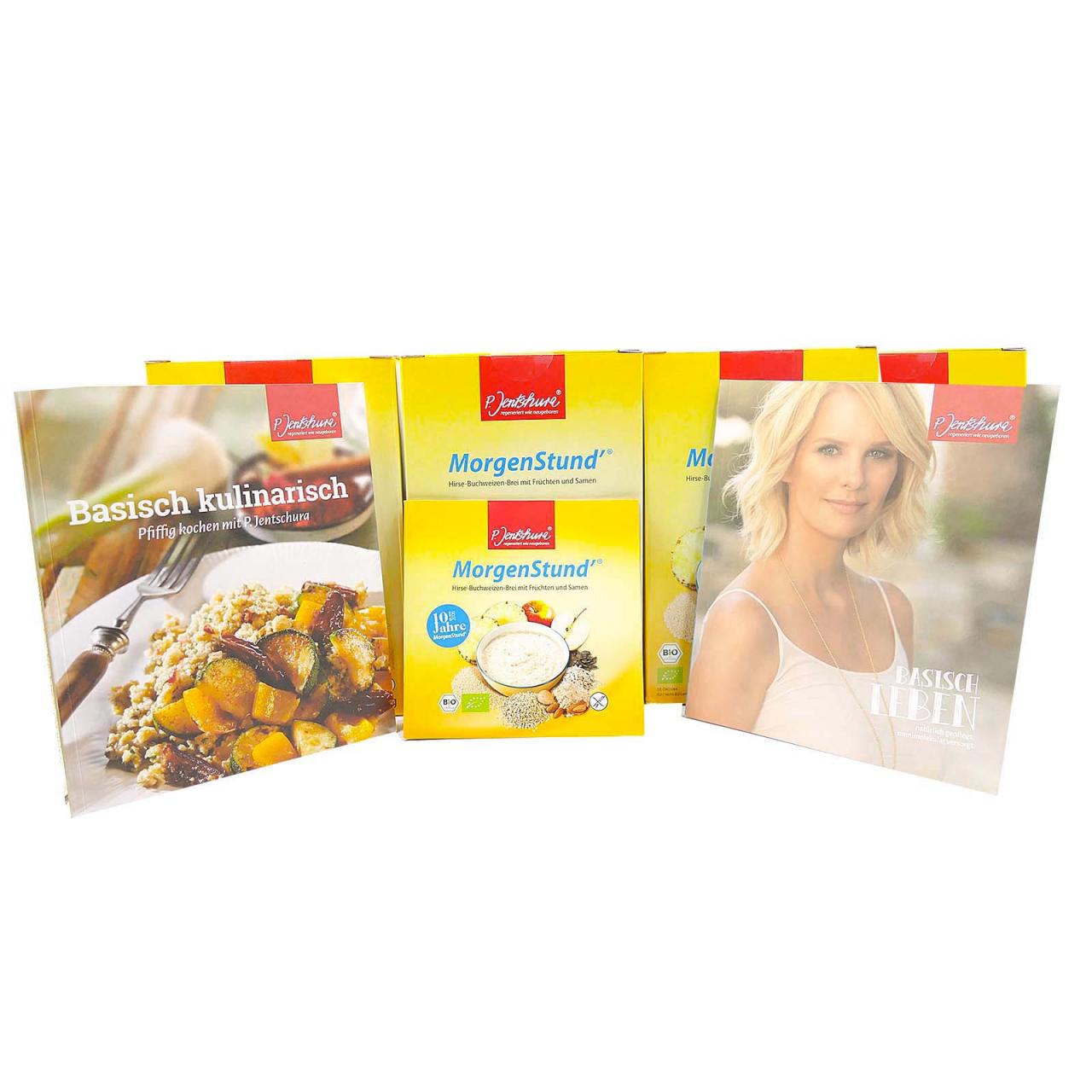 Jentschura- MorgenStund 2000g BundlePreis + GRATIS Zugaben Jentschura 4x2000g + 2 Bücher