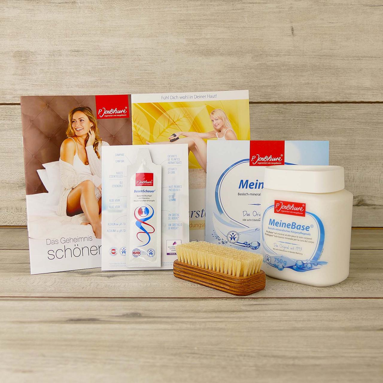 Jentschura Kosmetikbürste + MeineBase 750g