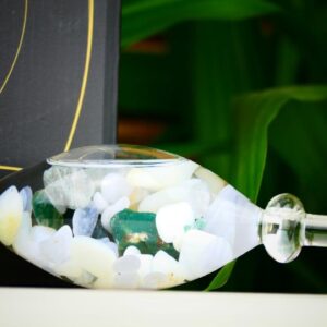 VitaJuwel Edelstein-Phiole "In Fluss kommen"