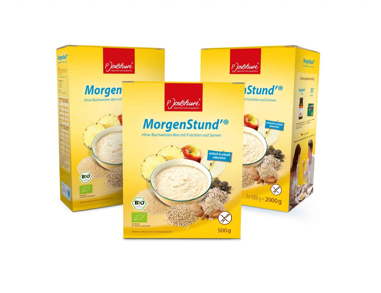 MorgenStund basischer Brei glutenfrei von P. Jentschura - Sortiment