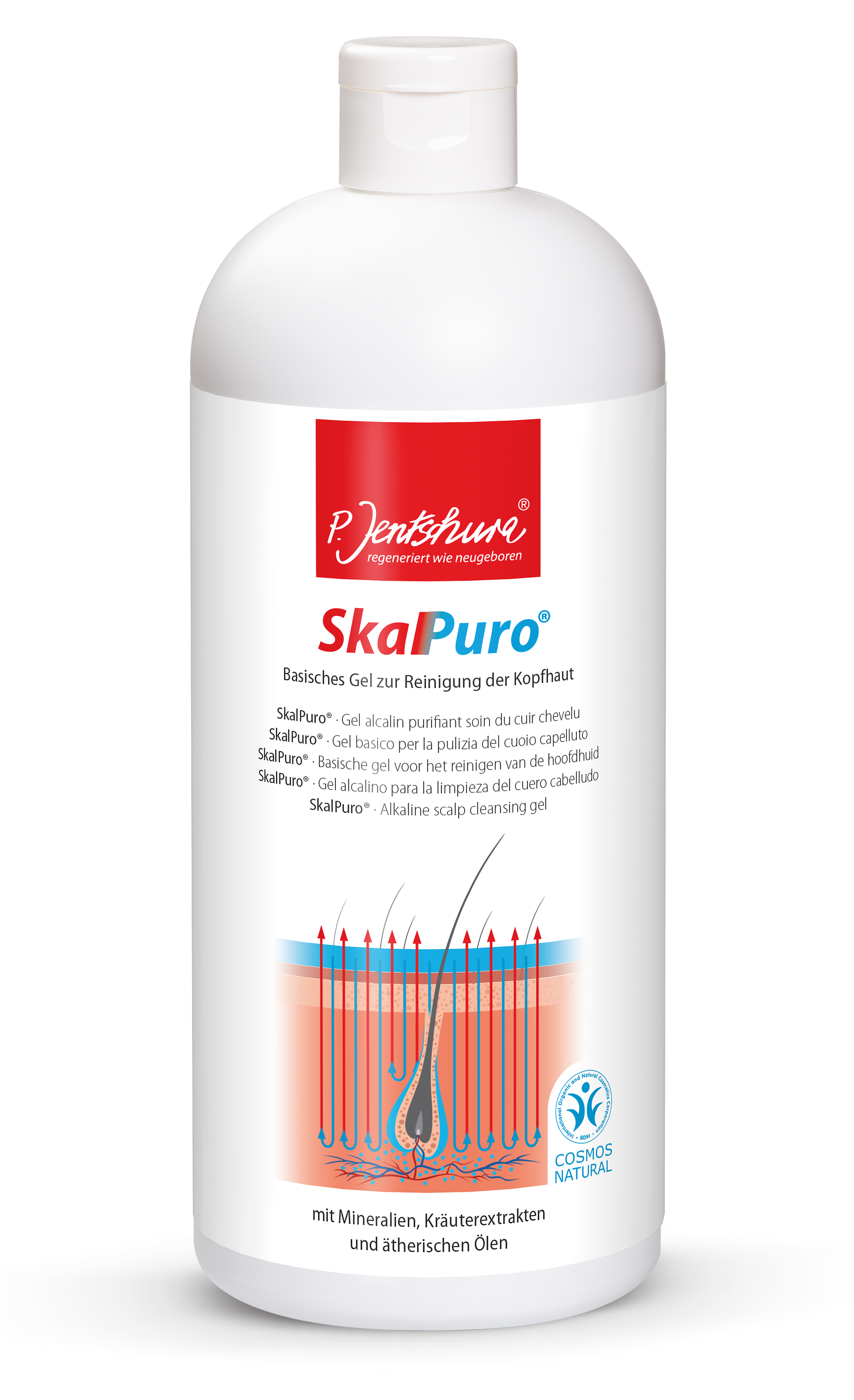 SkalPuro 1000ml - für kraftvolles Haar von P. Jentschura